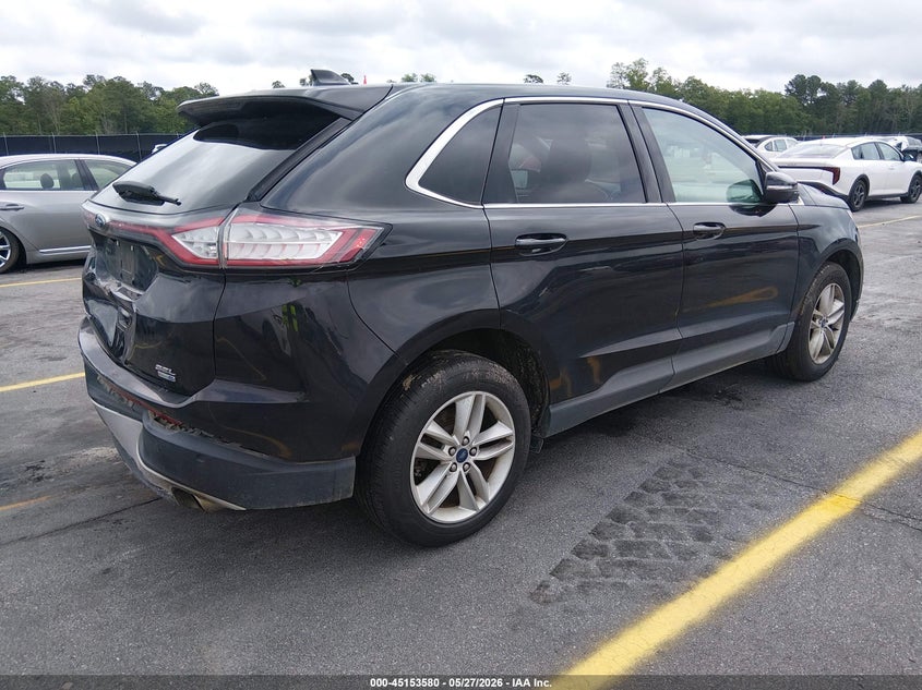 Vin: 2fmtk4j98fbc05211, lot: 45651244, ford edge sel 20154