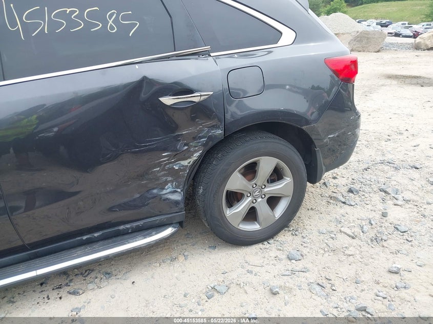 2016 ACURA MDX auction photo 6