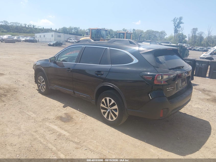 Vin: 4s4btafc6m3227863, lot: 45651260, subaru outback premium 20213