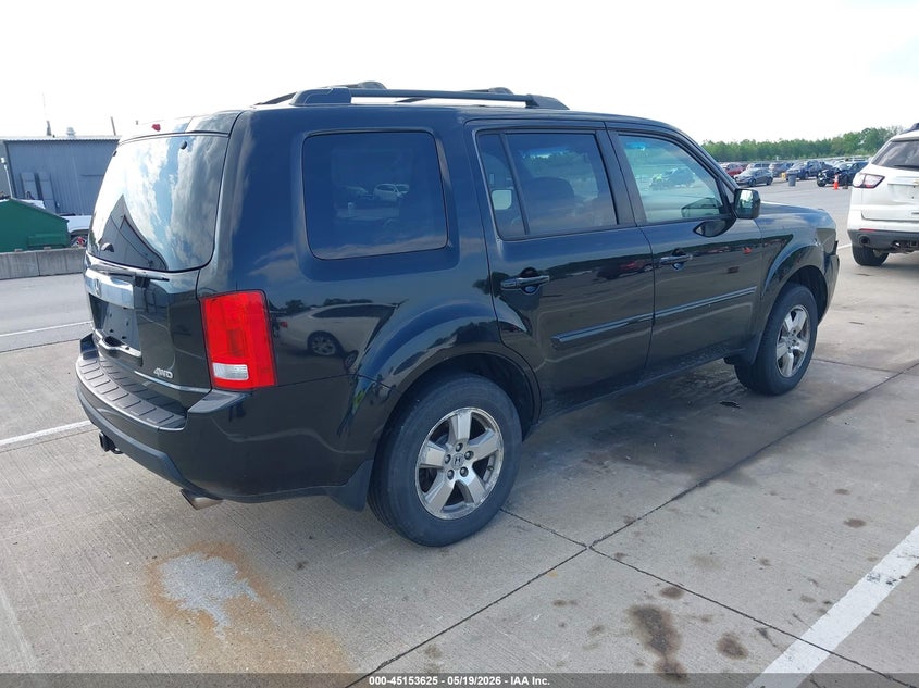 Vin: 5fnyf4h54bb010754, lot: 45651289, honda pilot ex-l 20114