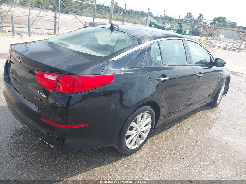 Vin: 5xxgn4a79eg345715, lot: 45651293, kia optima ex 20144