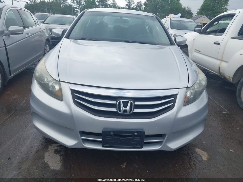 2012 Honda Accord 2.4 2.4 Ex-L silver Lot 111045153650 Vin 1HGCP2F87CA140936