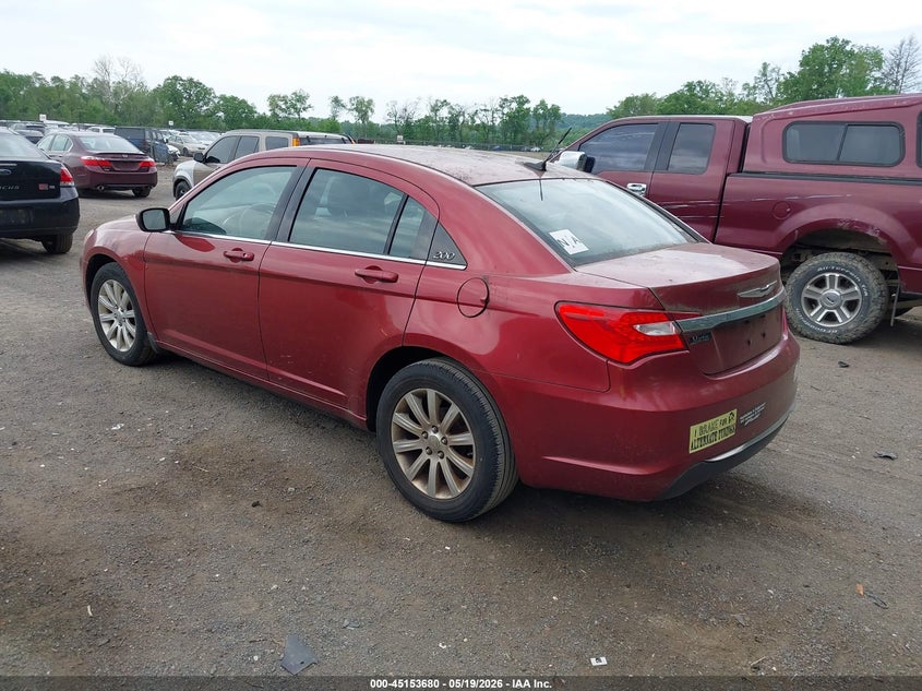 Vin: 1c3ccbbb6cn300538, lot: 45651345, chrysler 200 touring 20123