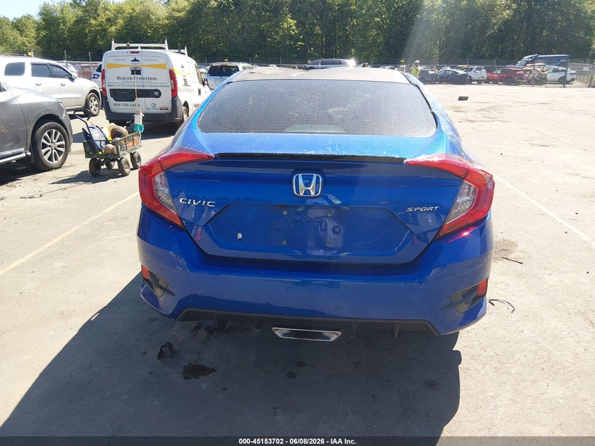 2021 HONDA CIVIC 2.0L I-4 DOHC, VVT, (VIN: 2HGFC2F8XMH543384