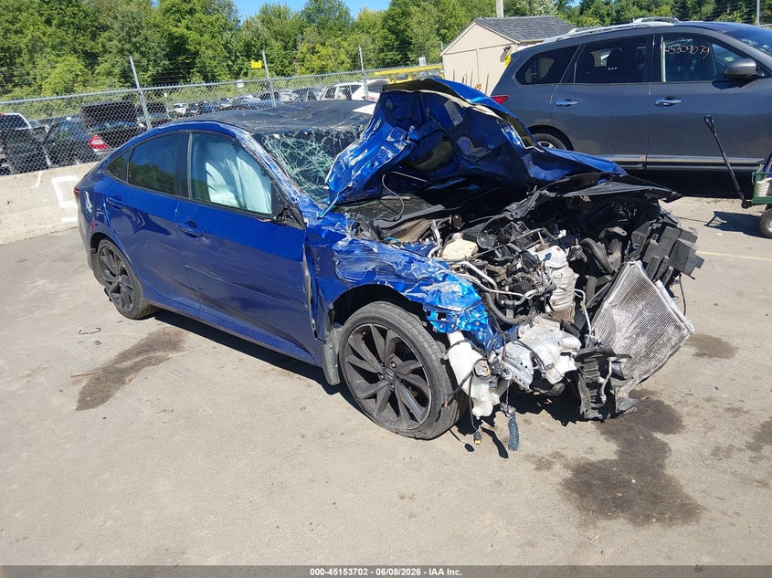 Vin: 2hgfc2f8xmh543384, lot: 45651366, honda civic sport 2021 img_1