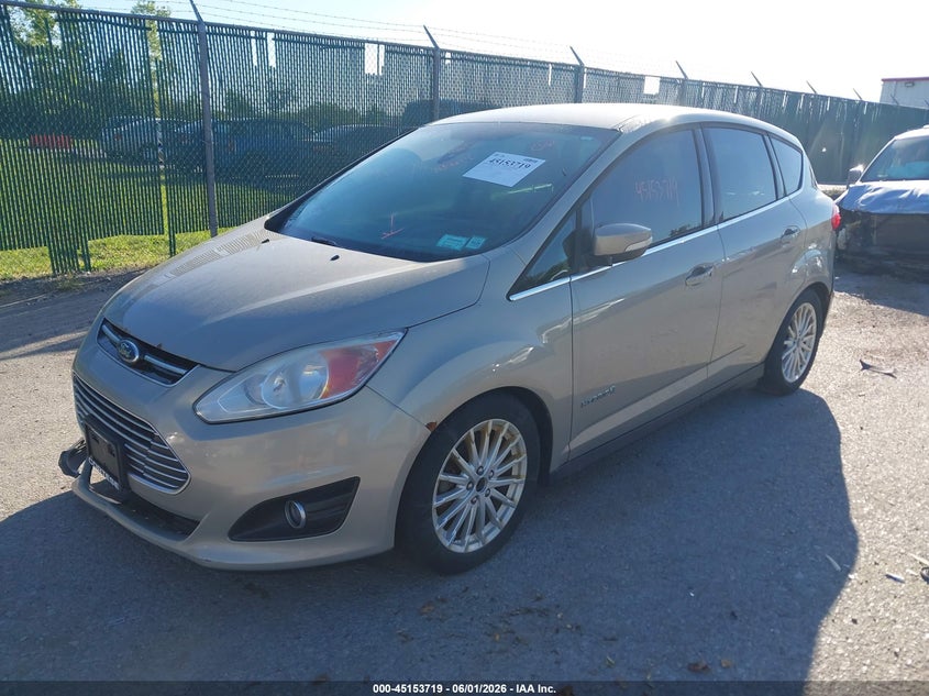 Vin: 1fadp5bu8gl107886, lot: 45651383, ford c-max hybrid sel 20162