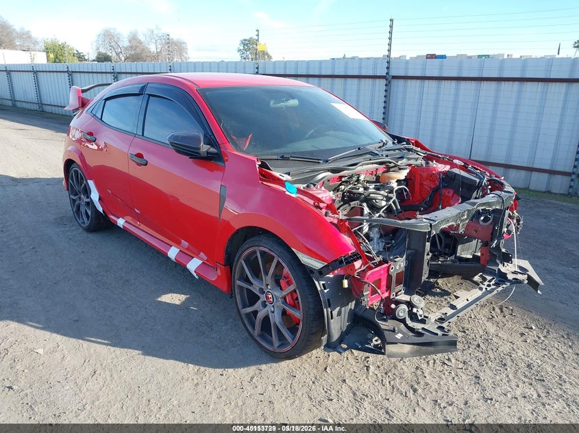 2018 HONDA CIVIC TYPE R auction photo 1