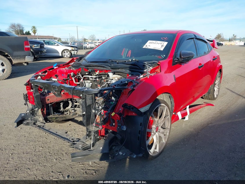 2018 HONDA CIVIC TYPE R auction photo 2