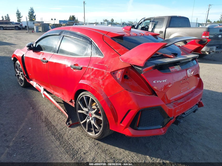 2018 HONDA CIVIC TYPE R auction photo 3