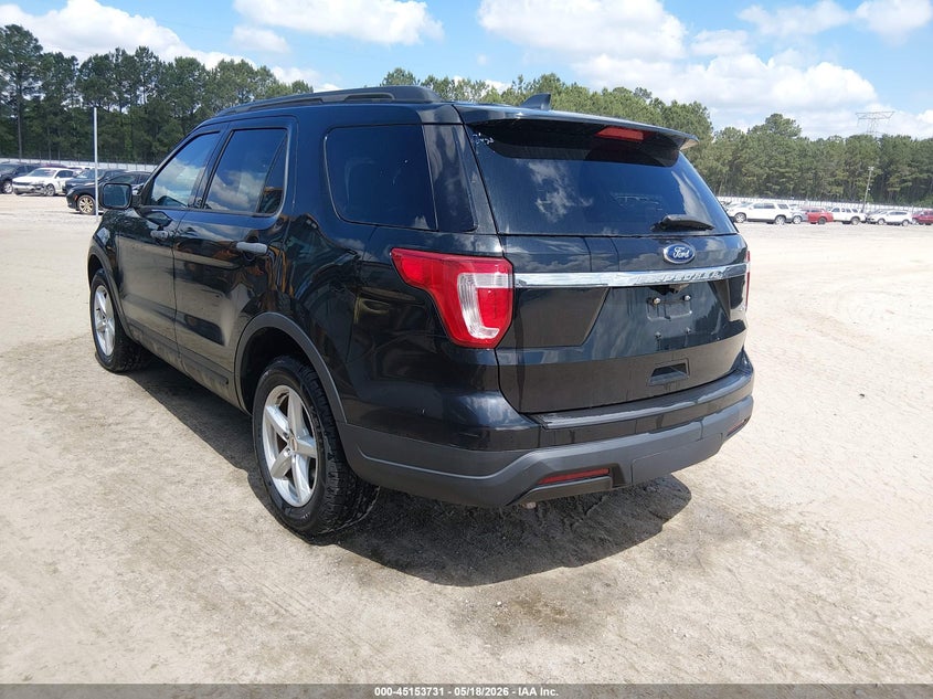 Vin: 1fm5k8b84jga59543, lot: 45651395, ford explorer 20183