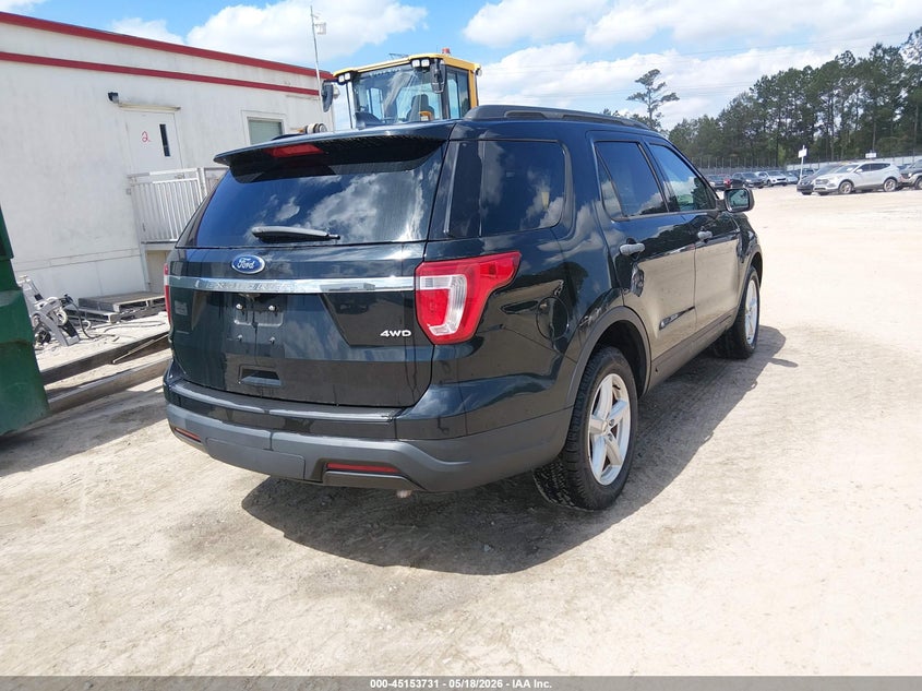 Vin: 1fm5k8b84jga59543, lot: 45651395, ford explorer 20184