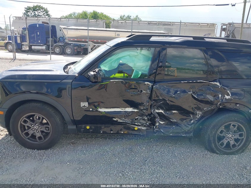2021 Ford Bronco Sport Big Bend VIN: 3FMCR9B60MRB00030 Lot: 45153758
