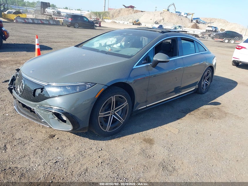 Vin: w1kcg2eb3ra048376, lot: 45651424, mercedes-benz eqs 450 4matic 20242