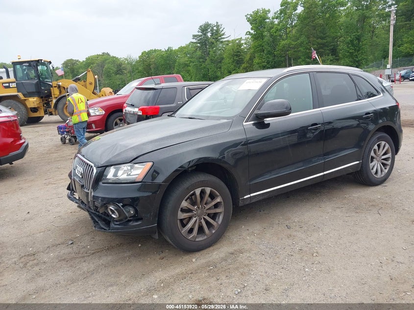 Vin: wa1cfbfp6ea102331, lot: 45651584, audi q5 2.0t premium 20142