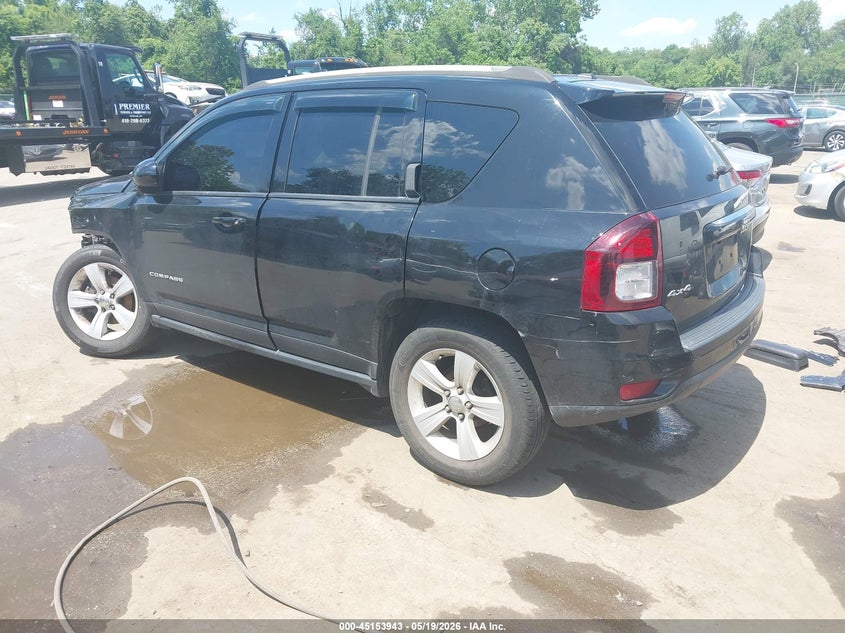 Vin: 1c4njdeb7hd128308, lot: 45651607, jeep compass latitude 4x4 20173