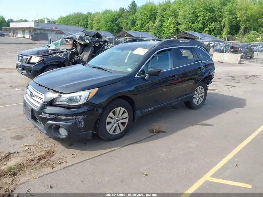 Vin: 4s4bsacc8f3236719, lot: 45651633, subaru outback 2.5i premium 20152