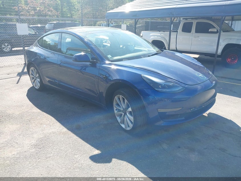 Vin: 5yj3e1eb4mf087794, lot: 45651643, tesla model 3 long range 2021 img_1