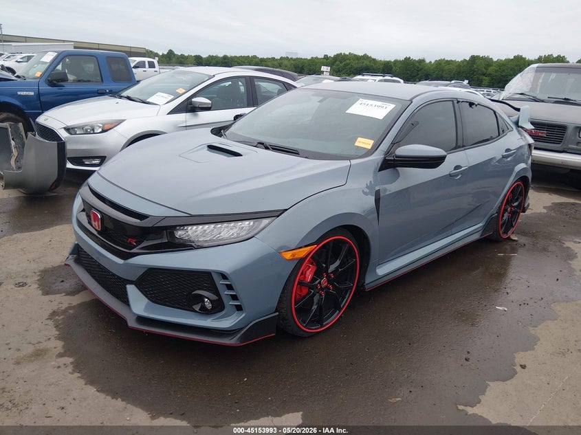 Vin: shhfk8g72ku202721, lot: 45651657, honda civic type r touring 20192