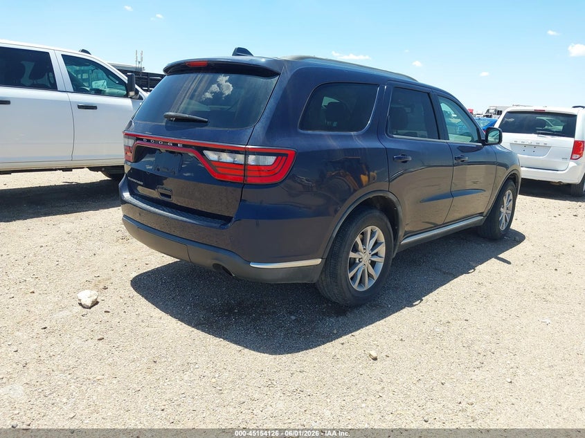 Vin: 1c4rdhag0jc404499, lot: 45651790, dodge durango sxt 20184
