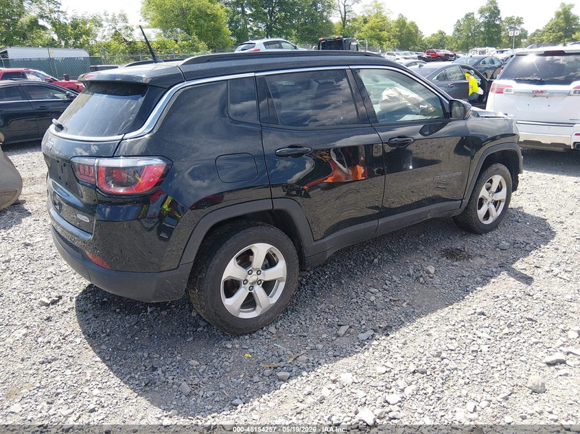 Vin: 3c4njdbb8ht628606, lot: 45651921, jeep new compass latitude 4x4 20174