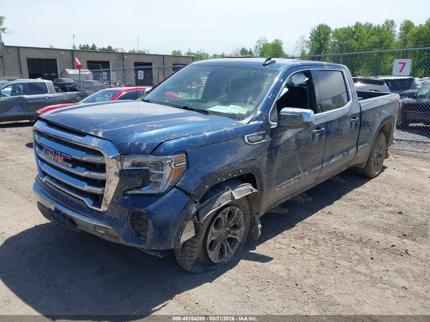 Vin: 1gtu9bed6kz413683, lot: 45651944, gmc sierra 1500 sle 20192