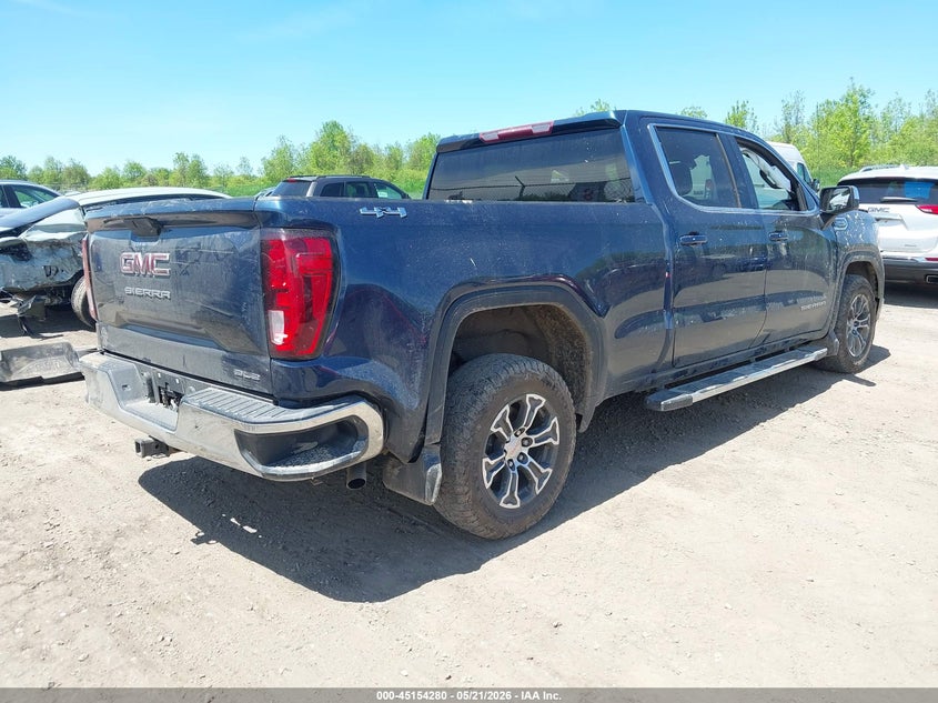 Vin: 1gtu9bed6kz413683, lot: 45651944, gmc sierra 1500 sle 20194