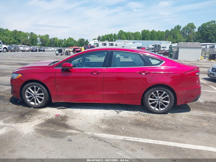 2020 FORD FUSION SEDAN 1.5L I-4 DI, DOHC, VVT, TURBO, 181HP