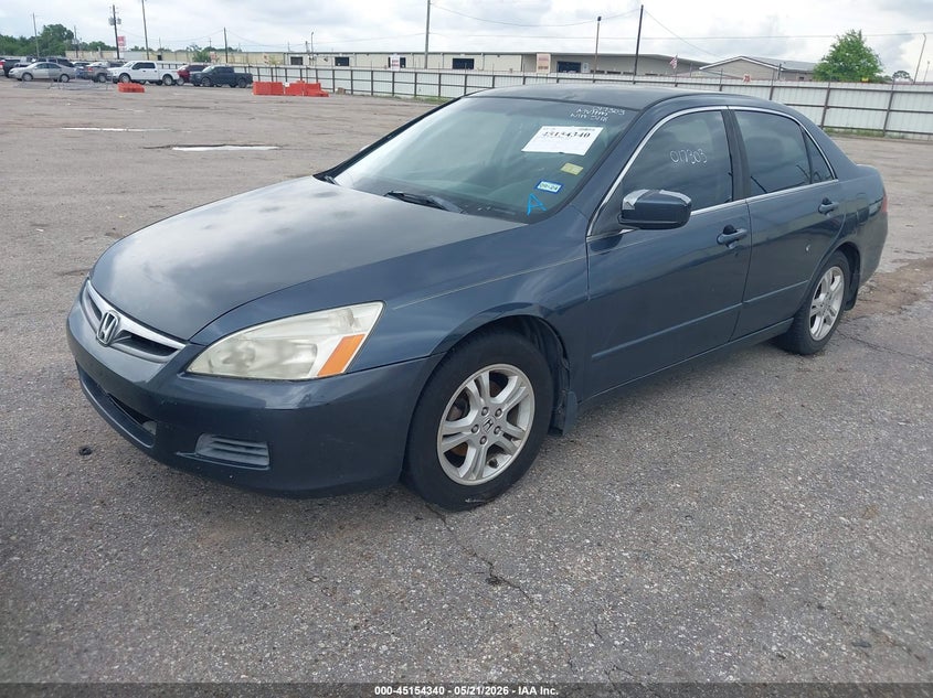 2007 Honda Accord 2.4 Se JHMCM56337C017303 photo 1