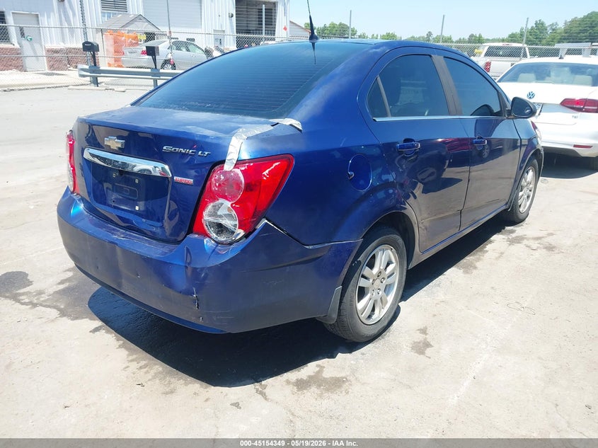 Vin: 1g1jc5sb5d4170580, lot: 45652013, chevrolet sonic lt auto 20134