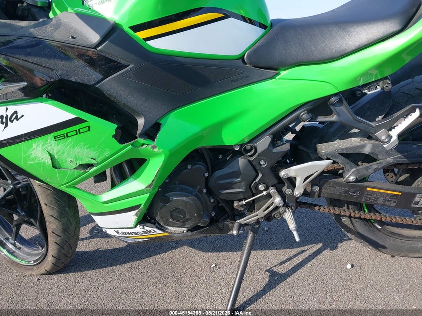 2025 Kawasaki Ex500 H VIN: ML5EXGH13SDA43554 Lot: 45154365