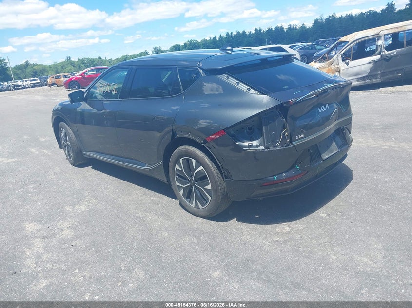 Vin: kndc34la3r5620437, lot: 45652040, kia ev6 wind 20243