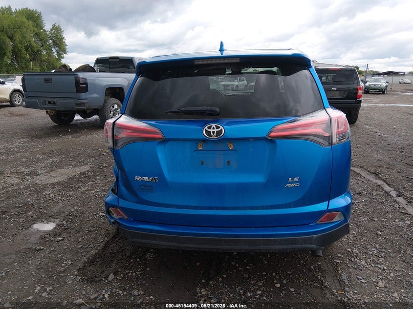 VIN JTMBFREV1JJ206617 2018 TOYOTA RAV4 LE