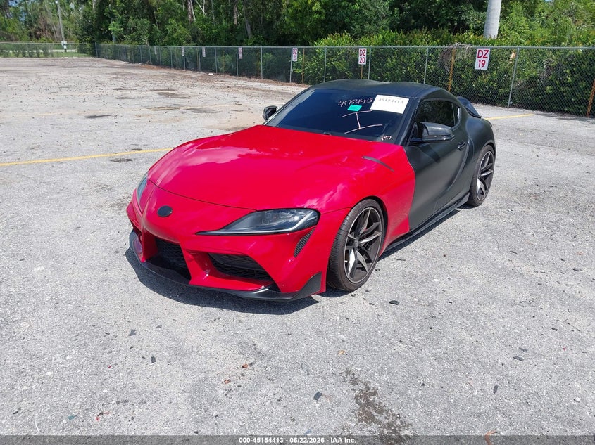 Vin: wz1db0c00nw046327, lot: 45652077, toyota gr supra 3.0 premium 20222