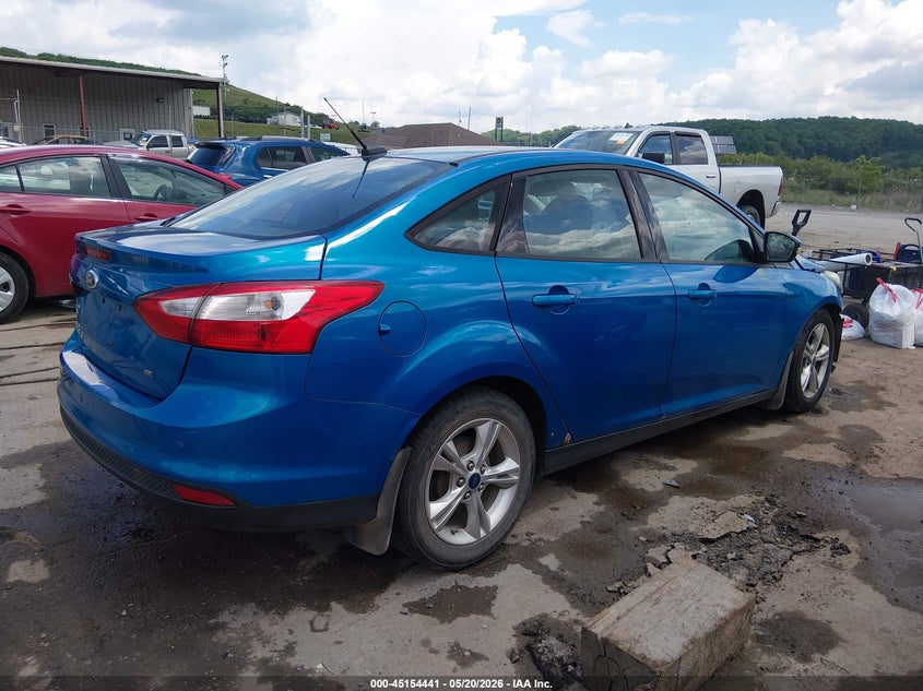 Vin: 1fadp3f22el105948, lot: 45652105, ford focus se 20144