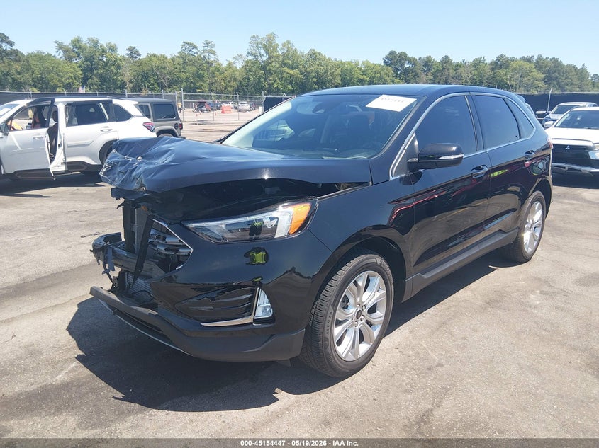 Vin: 2fmpk4k93pba58233, lot: 45652111, ford edge titanium 20232