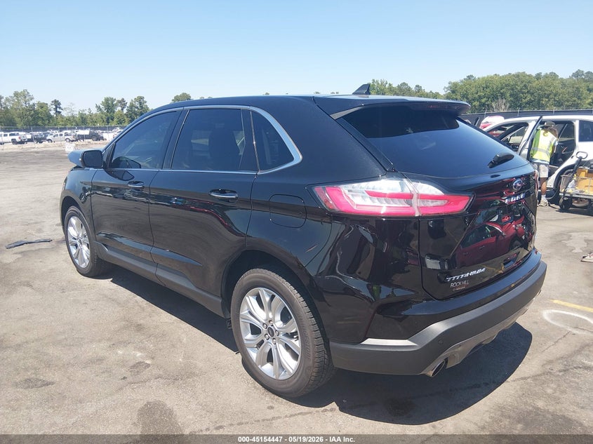 Vin: 2fmpk4k93pba58233, lot: 45652111, ford edge titanium 20233