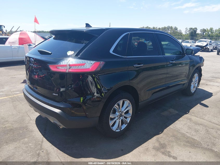 Vin: 2fmpk4k93pba58233, lot: 45652111, ford edge titanium 20234
