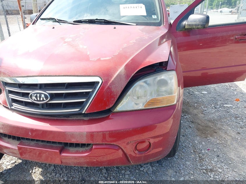 2008 Kia Sorento Lx VIN: KNDJD735685803046 Lot: 45154474