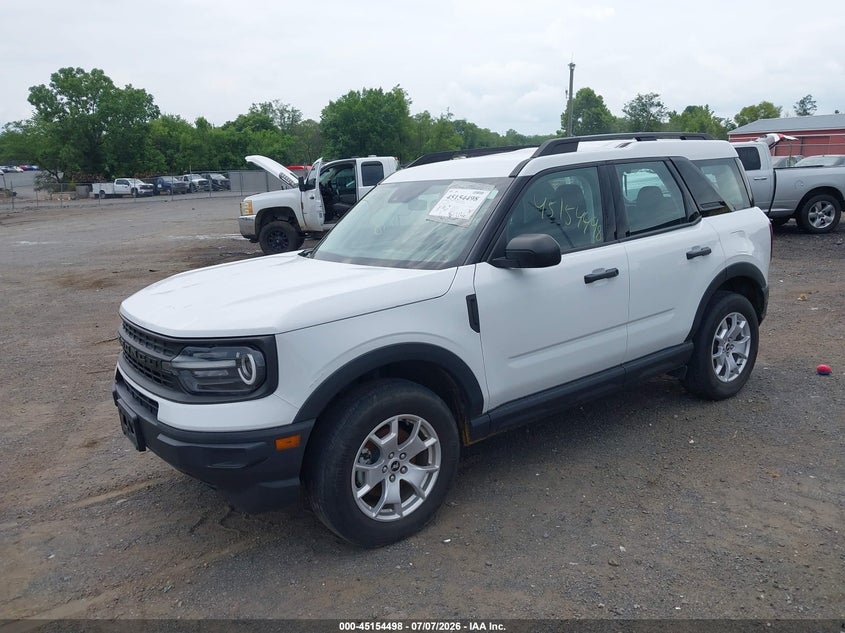 Vin: 3fmcr9a60prd37414, lot: 45652162, ford bronco sport 20232
