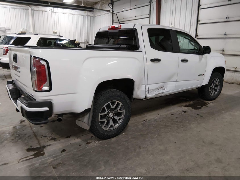 Vin: 1gtg6fen8m1273689, lot: 45652187, gmc canyon 4wd  short box at4 - leather 20214