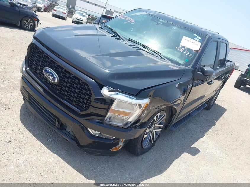 Vin: 1ftfw1e55nke63752, lot: 45652204, ford f-150 xl 20222