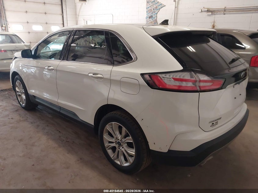 Vin: 2fmpk4k9xlbb21130, lot: 45652209, ford edge titanium 20203