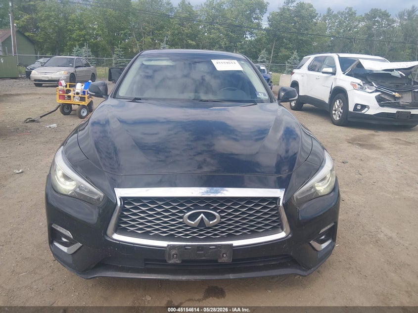 2019 Infiniti Q50 3.0T Luxe VIN: JN1EV7AR2KM554734 Lot: 45154614