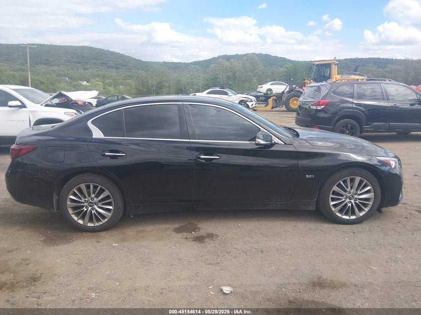 2019 Infiniti Q50 3.0T Luxe VIN: JN1EV7AR2KM554734 Lot: 45154614