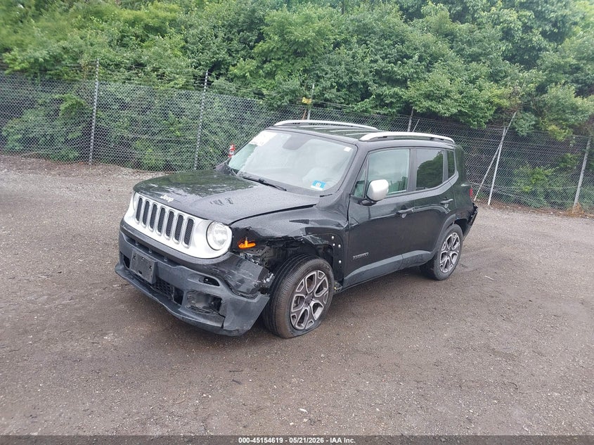 2016 Jeep Renegade Limited ZACCJADT3GPC47795 photo 1