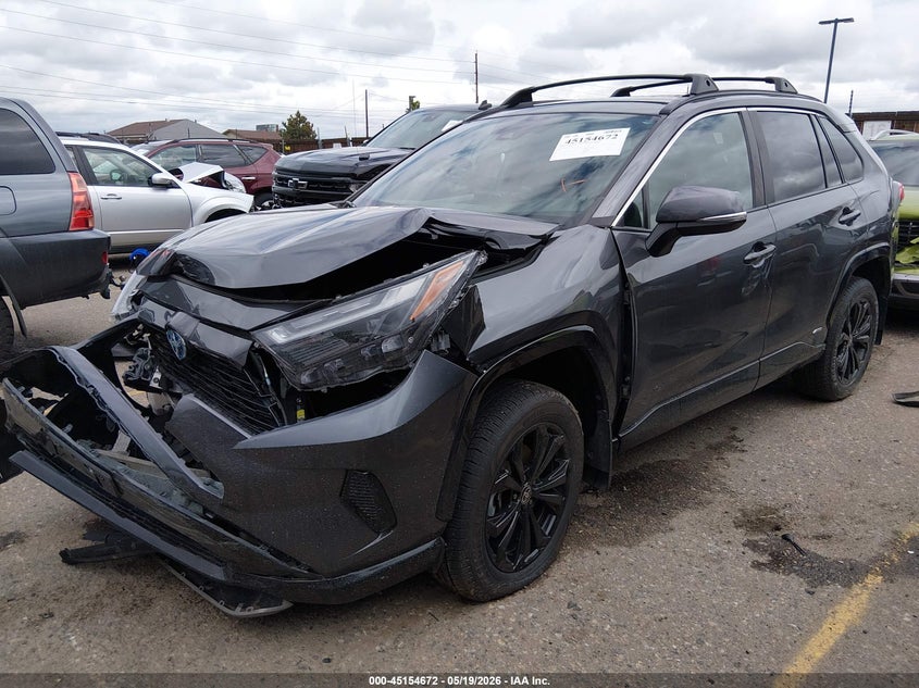 VIN 4T3T6RFV9PU131713 2023 TOYOTA RAV4 HYBRID SE