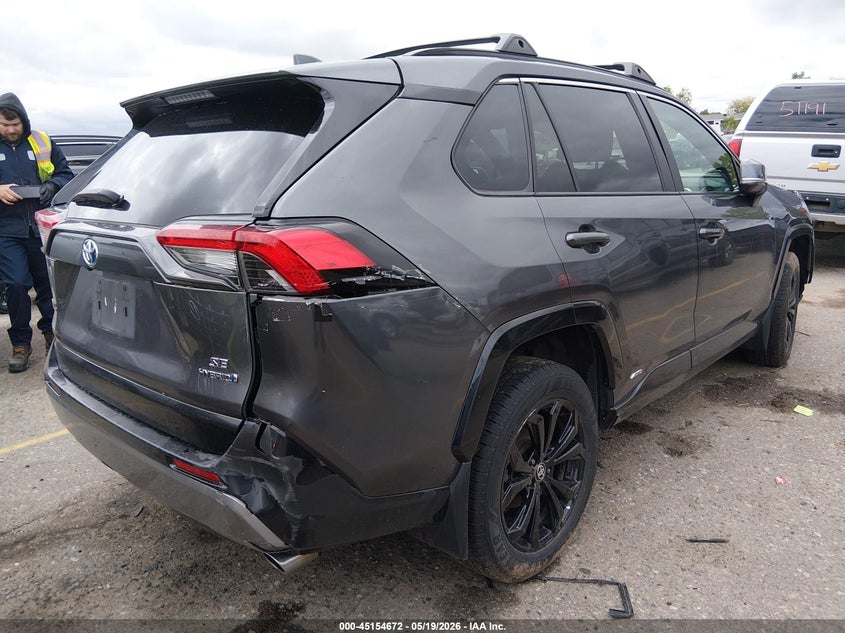 VIN 4T3T6RFV9PU131713 2023 TOYOTA RAV4 HYBRID SE