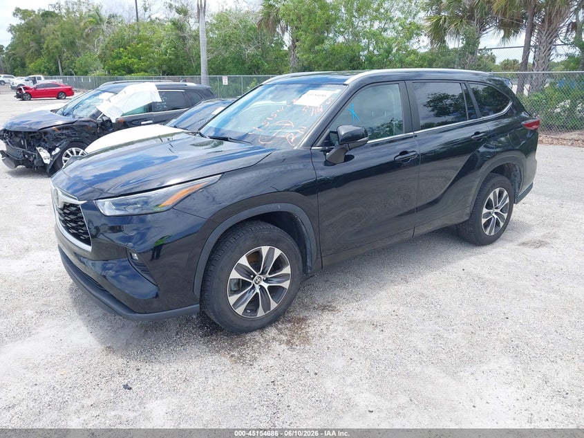 Vin: 5tdkdrah8ps020106, lot: 45652350, toyota highlander xle 20232