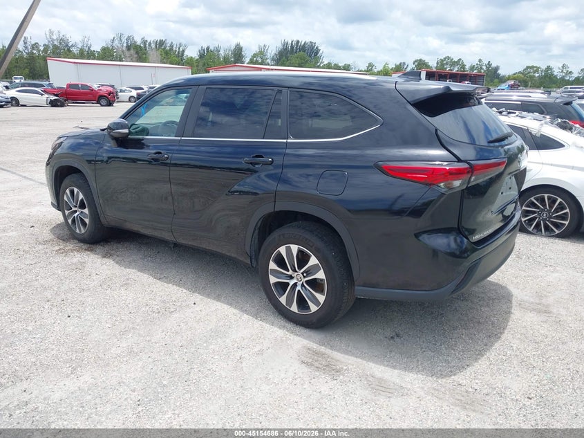 Vin: 5tdkdrah8ps020106, lot: 45652350, toyota highlander xle 20233