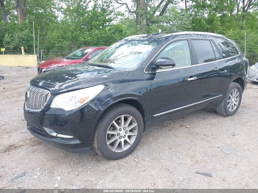 Vin: 5gakrbkd3hj237776, lot: 45652352, buick enclave leather 20172